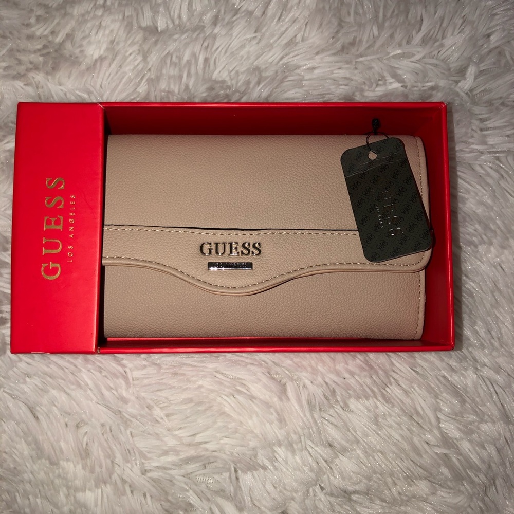 Brand New Nude Guess wallet